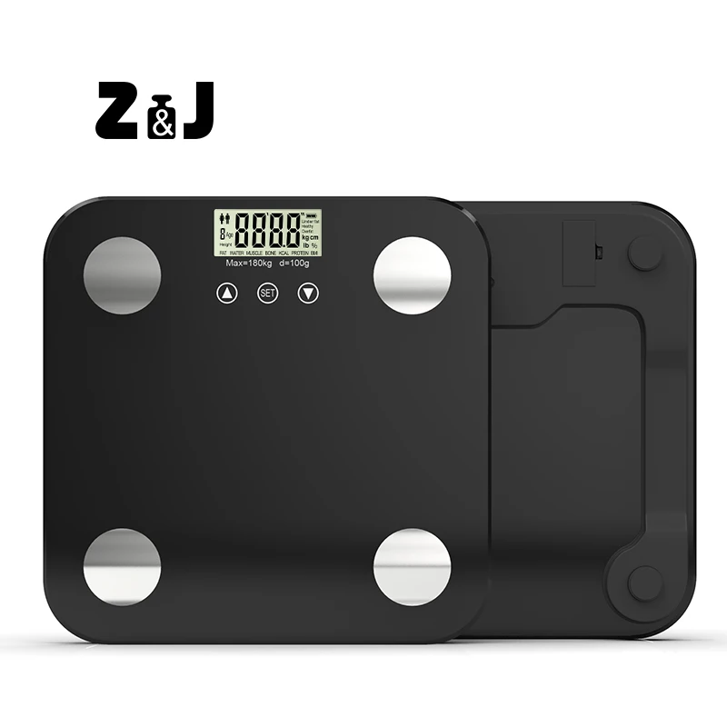 Household electronic body weighing digital glass personal bathroom scale