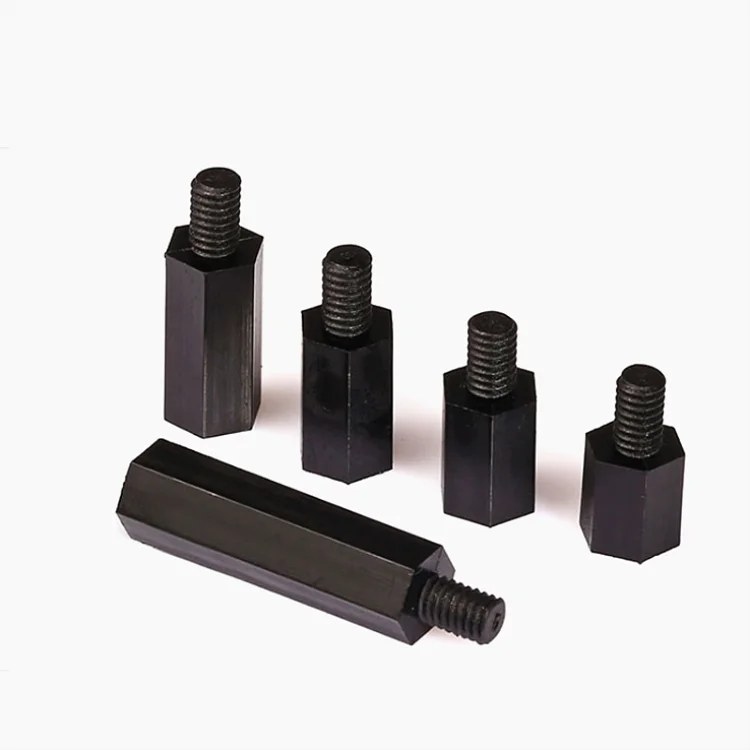 
Black Anodised Straight PCB Pillar Female Thread Hex Standoff Spacer 