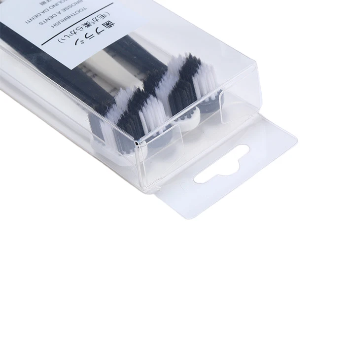 Small OEM Custom colored printing gold hot cold foil stamping Clear PVC PET PP frosted Transparent Plastic Folding Packaging Box