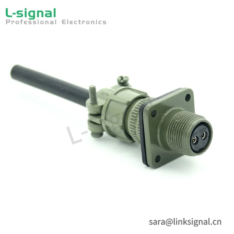 Wall Mounting Receptacle A Class 2 Pole MS3100A 10SL-4S MIL-C-5015 type connectors