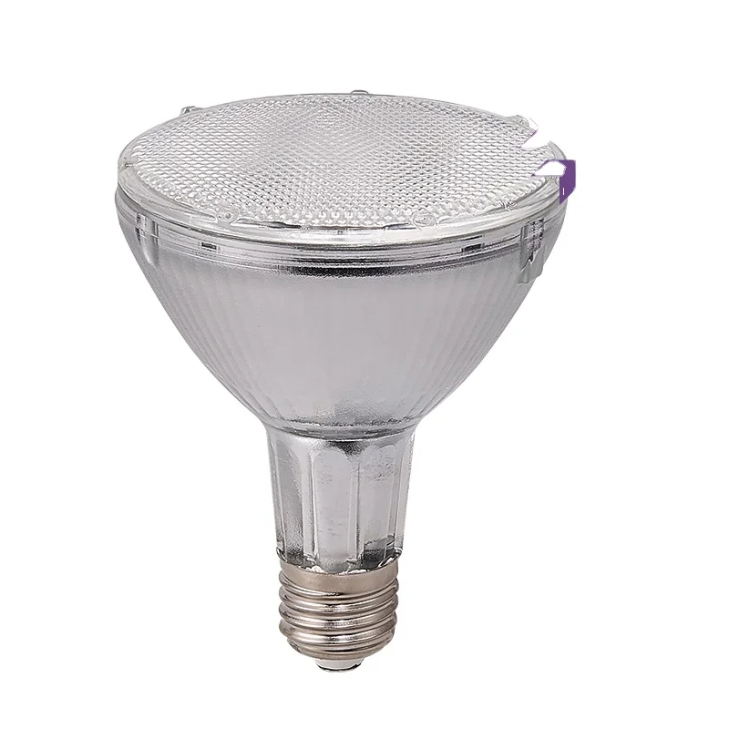 PAR30 Reptile UVB Lamp with30W 50w Power, 6000K, 8000 Hours Lifespan and E27 Base Metal Halide Lamp