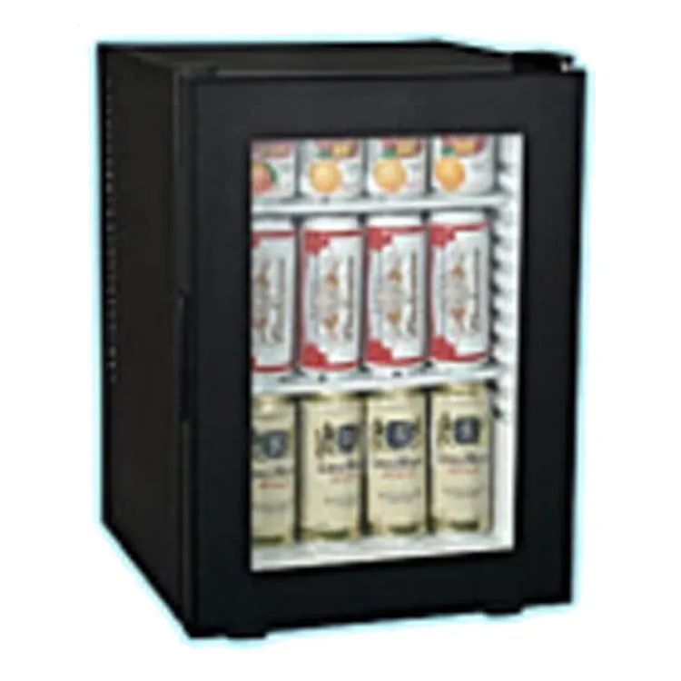 40 Liter  Factory Price Refrigerator Competitive No Noise  Hotel Mini freezer Glass Door