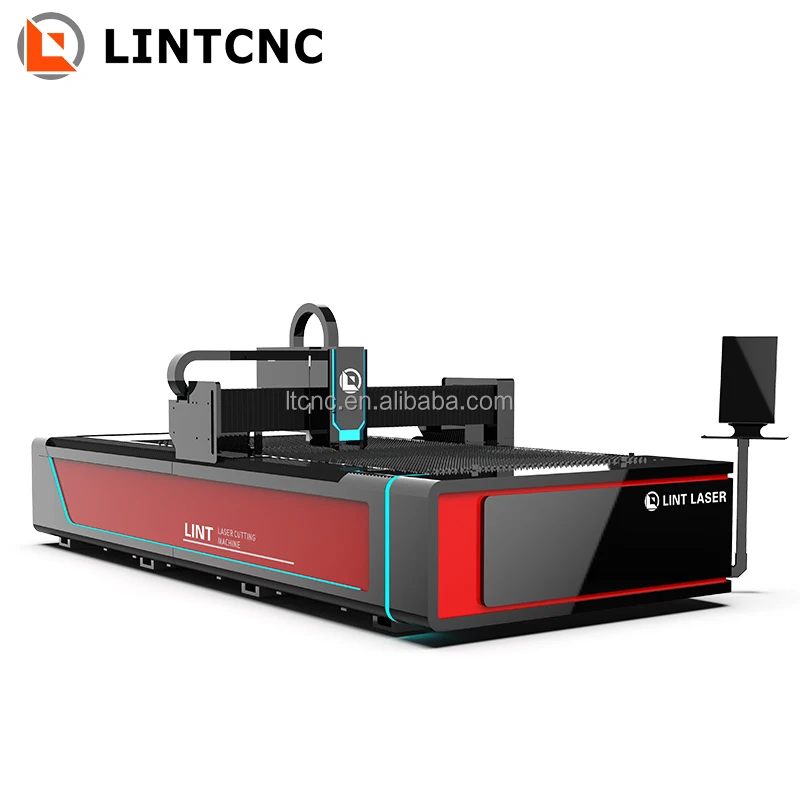 3015 1530 CNC Laser Metal Cutting Machine with Pipe Round CNC Plate and Tube 1000W 2000W Fiber Laser Cutting Machine