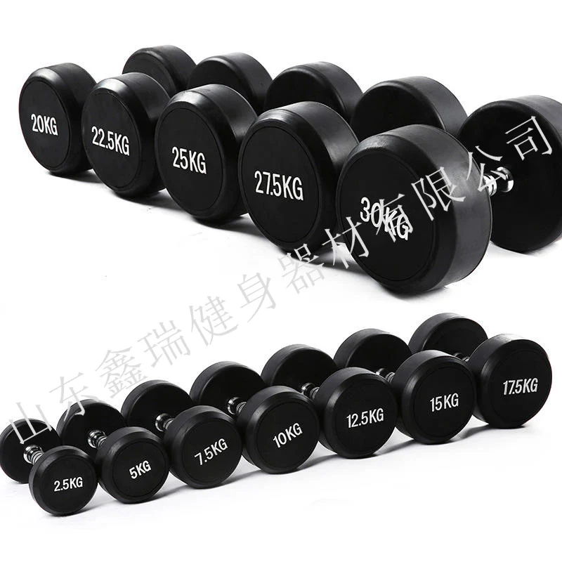 Factory Price Direct Selling Fitness Equipment Cheap Rubber Free Weight Pounds Hexagon Dumbles Set