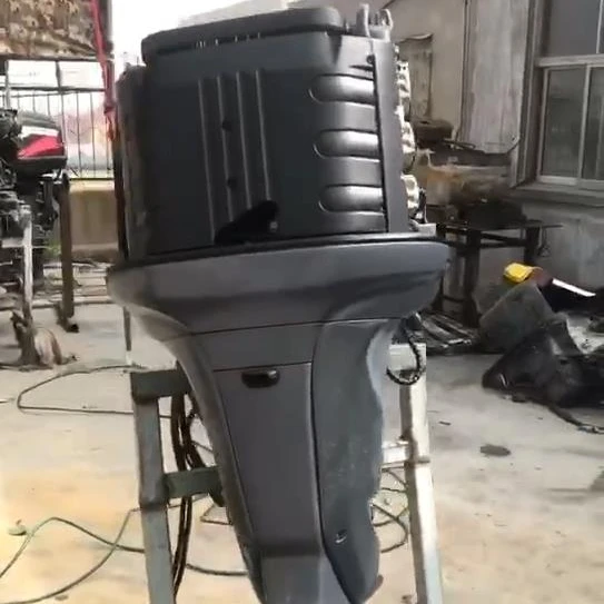 
second hand 90% new 200HP marine 4 stoke outboard motor for pontoon boat and yacht 