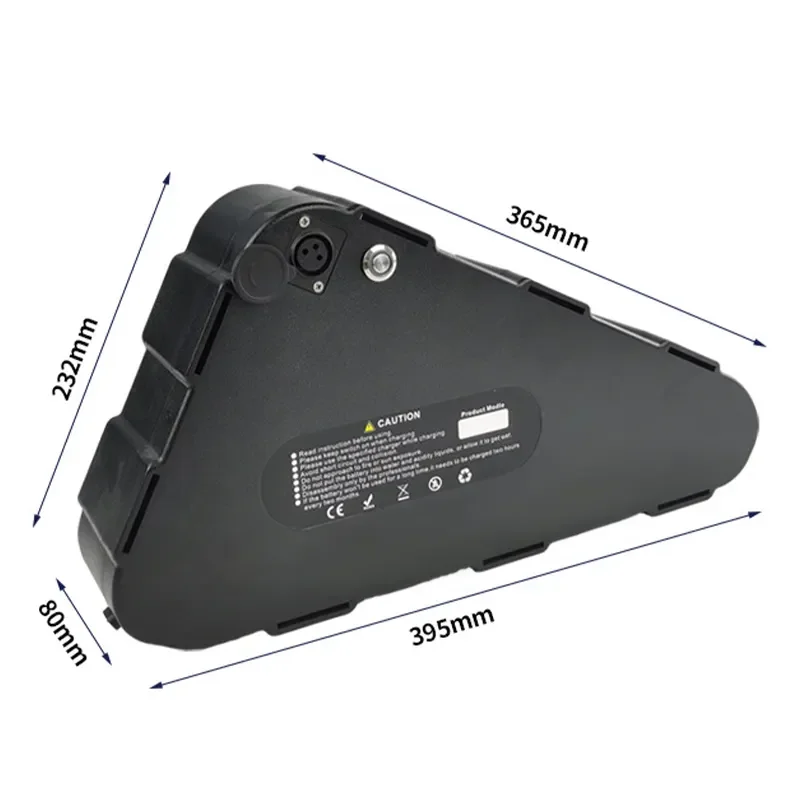 Factory Direct SaleRechargeable 52v 72v 20ah  1000w 2000w 3000w  Triangle Ebike Battery Mountain Bike Pack Batteries