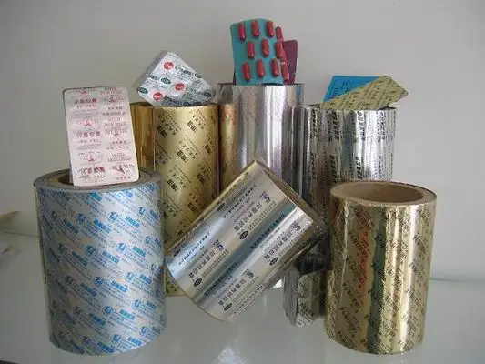 Coloured Aluminium Foil for Chocolate Wrapping
