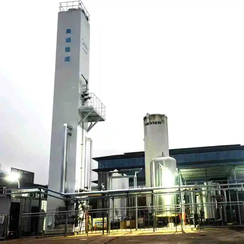 NUZHUO Liquid Nitrogen Oxygen Generator Oxygen Nitrogen Gas Making Machinery Cryogenic O2 N2 Oxygen Nitrogen Air Separation Unit