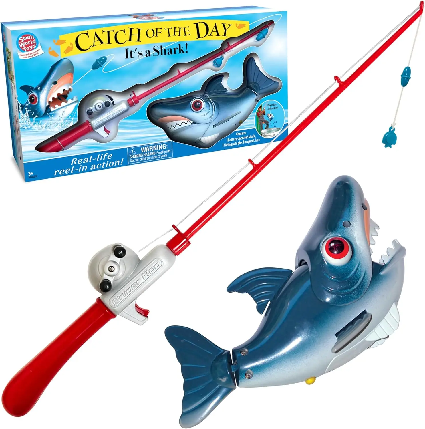 Best Price Magnetic Shark Fishing Toy Game for Kids Bath Toys Water Fish Toys for Pool