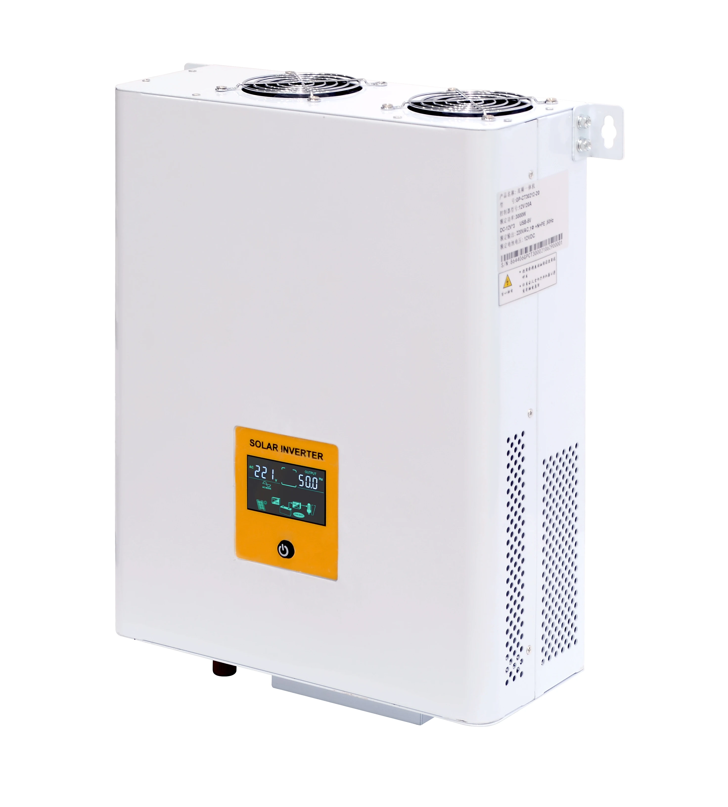 200W 300W 400W 500W 600W 1KW 1500W 2KW 2500W 3KW High Frequency AC Charger 12V 24V DC PWM Off Grid Hybrid Solar Inverter