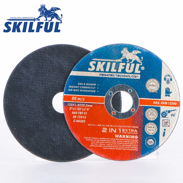 Durable Abrasives Tools 5inch 125mm Cutting Disc Metal Grinder Wheel Stainless Steel Disk Cutter