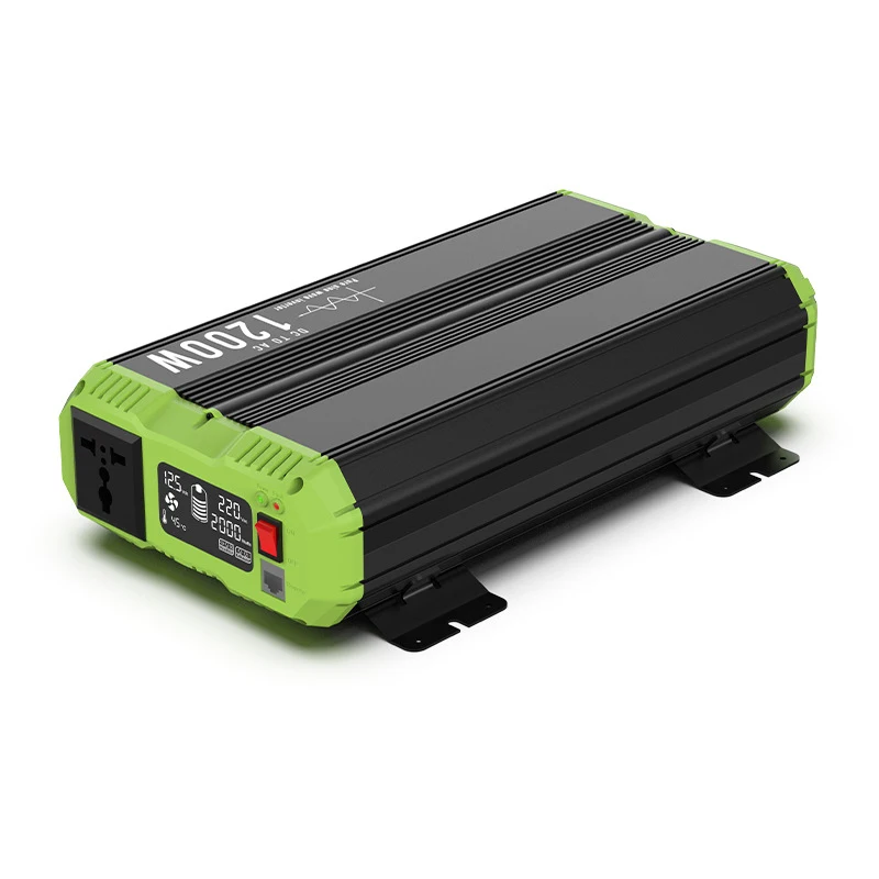 Hot New Factory Price 1200W Universal Solar Inverter 12V 24V 48V to 220V Car Truck Vehicle Tools