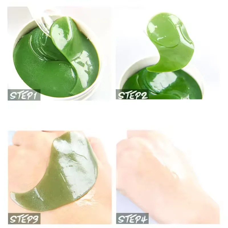 Private Label Collagen Eye Mask Hydrating Moisturizing Hydrogel Gold Eye Mask Cosmetic Eye Patch