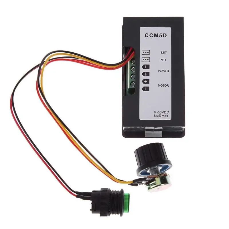 6v 12v 24v 5a Pwm Dc Motor Speed Controller Driver Digital Display Led Motor Controller Speed Regulator 6V-30V DC dc motor