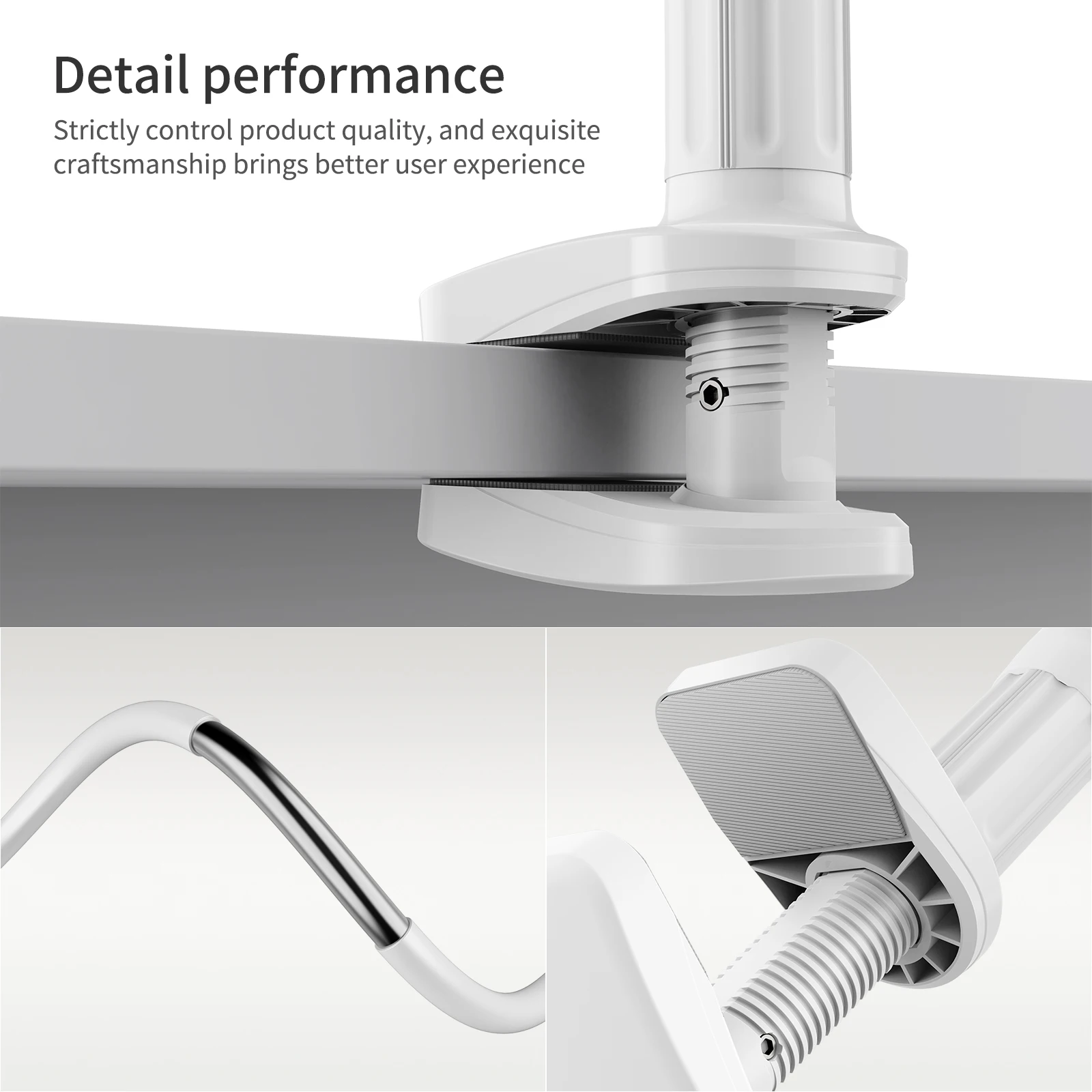 customizable flexible phone stand holder gooseneck mount ipad holder phone holder gravity for gym