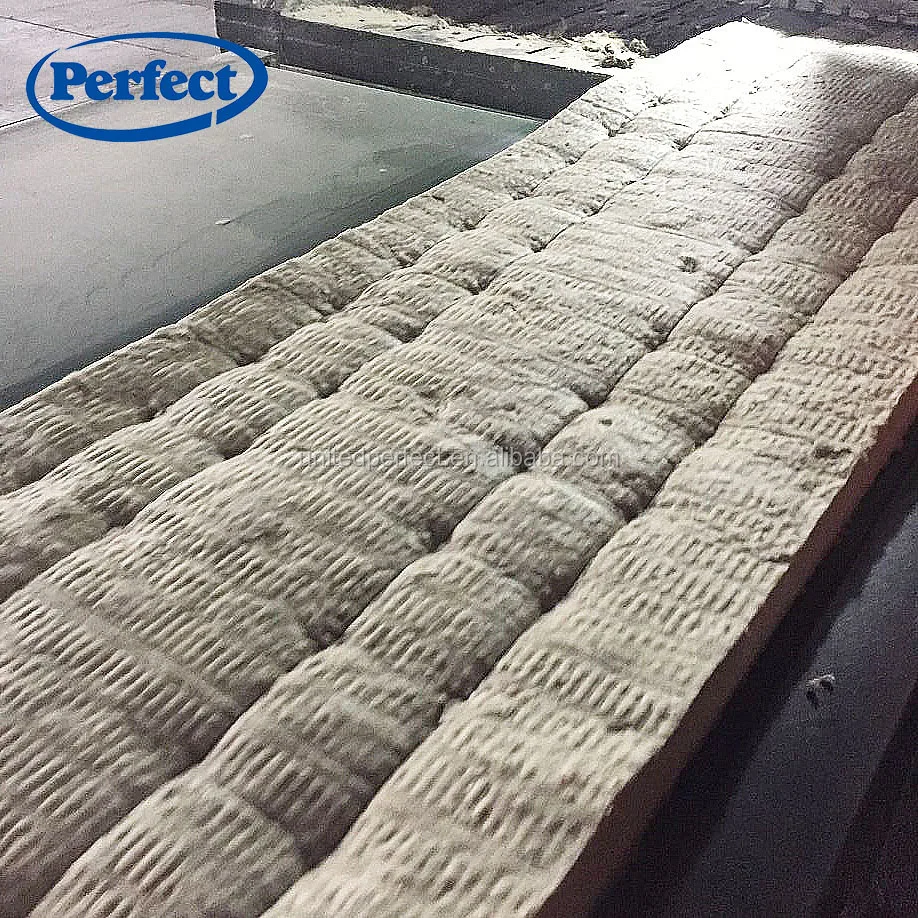 Factory wholesale rock mineral wool batt rock mineral wool blanket Insulation high density rock mineral wool
