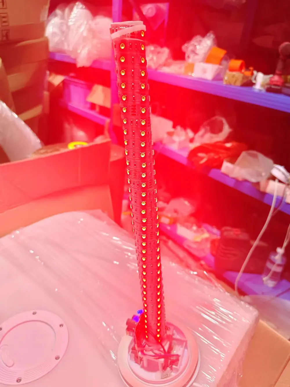 Factory Directly Sale RGB Led Strip Light Lamp Base Customized Strong Bright RGB Color Changing 3D Led Light Accessories