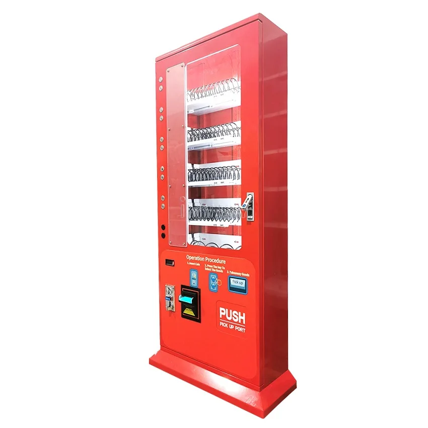 Riteng  Factory Wholesale Price Sale Cheap Wall-Mounted Desktop Distribution Chocolate Bar Water Snack Vending Machine