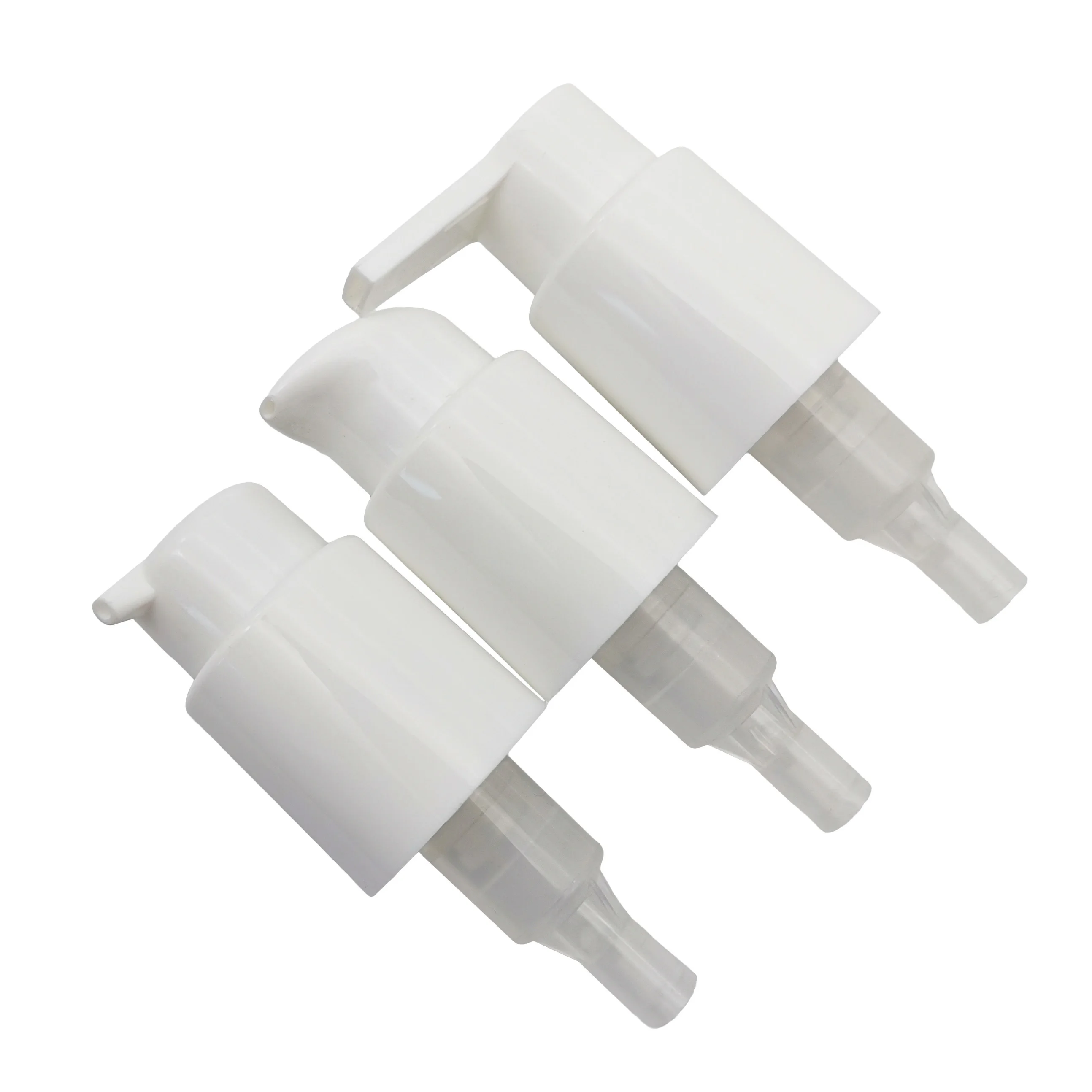 Factory manufacturer Cream lotion pump 24 410 white color  treatment pump for cosmetic packaging