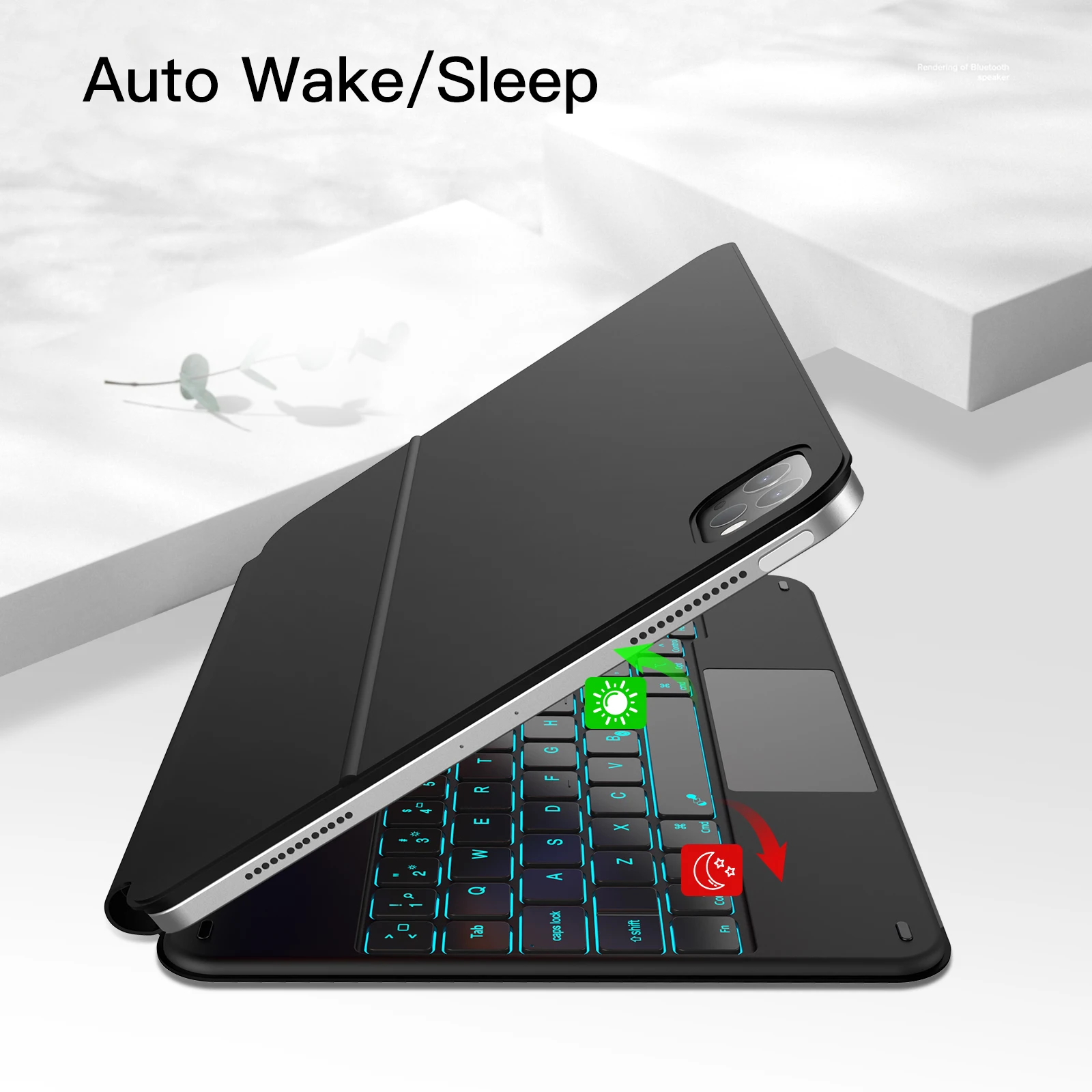 Многофункциональная сенсорная панель, 11 дюймов, беспроводная смарт-клавиатура для Ipad Pro 11 Magic Keyboard