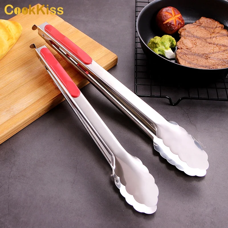 Щипцы для барбекю кухонные инструменты посуда шпатель щипцы из нержавеющей стали