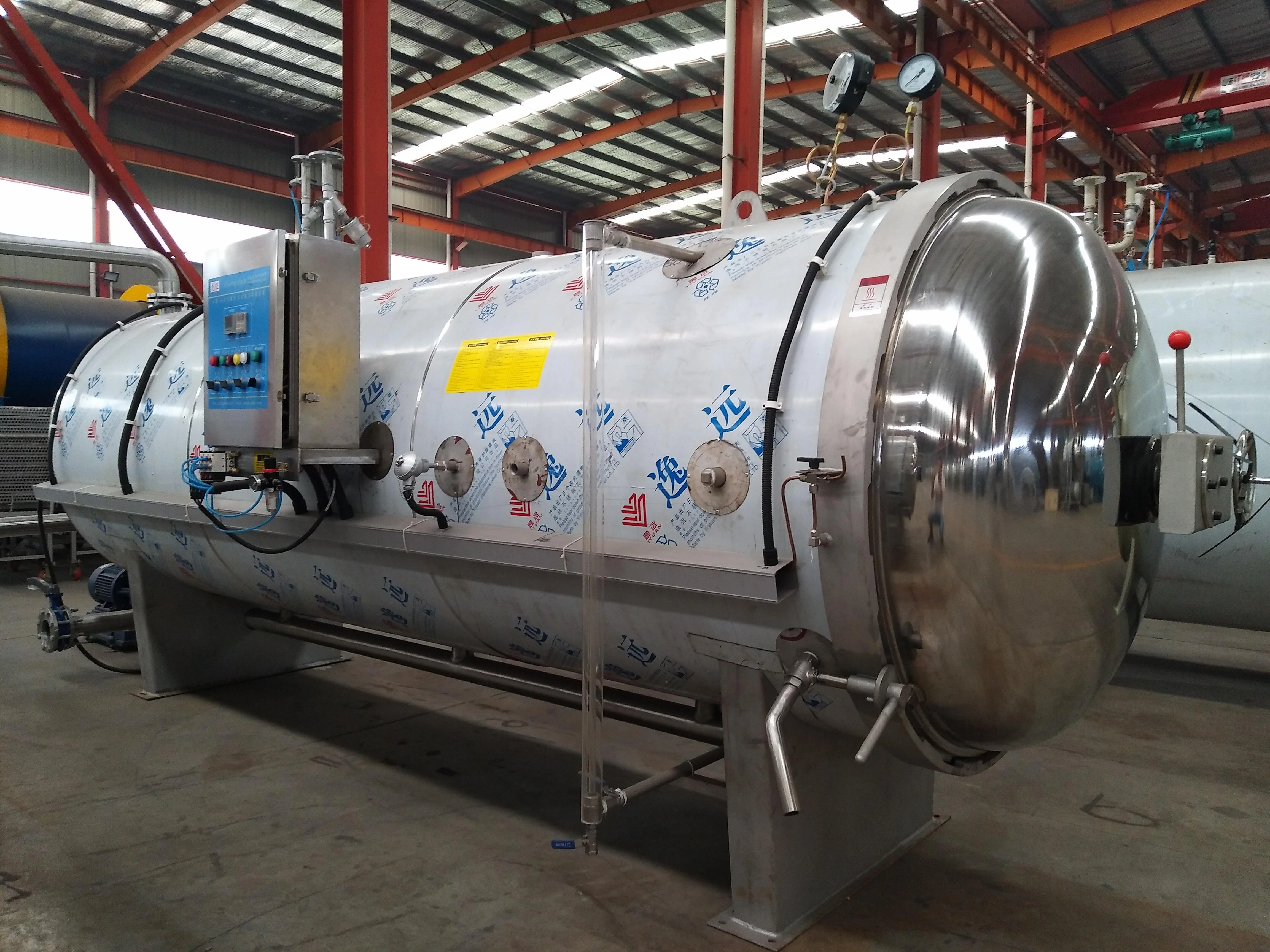 Industrial pressure small Tuna Fish Chunks Canning retort machine sterilizing