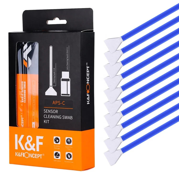K&F Concept lens cleaning swab sensor swabs for cleaning camera sensors 16mm