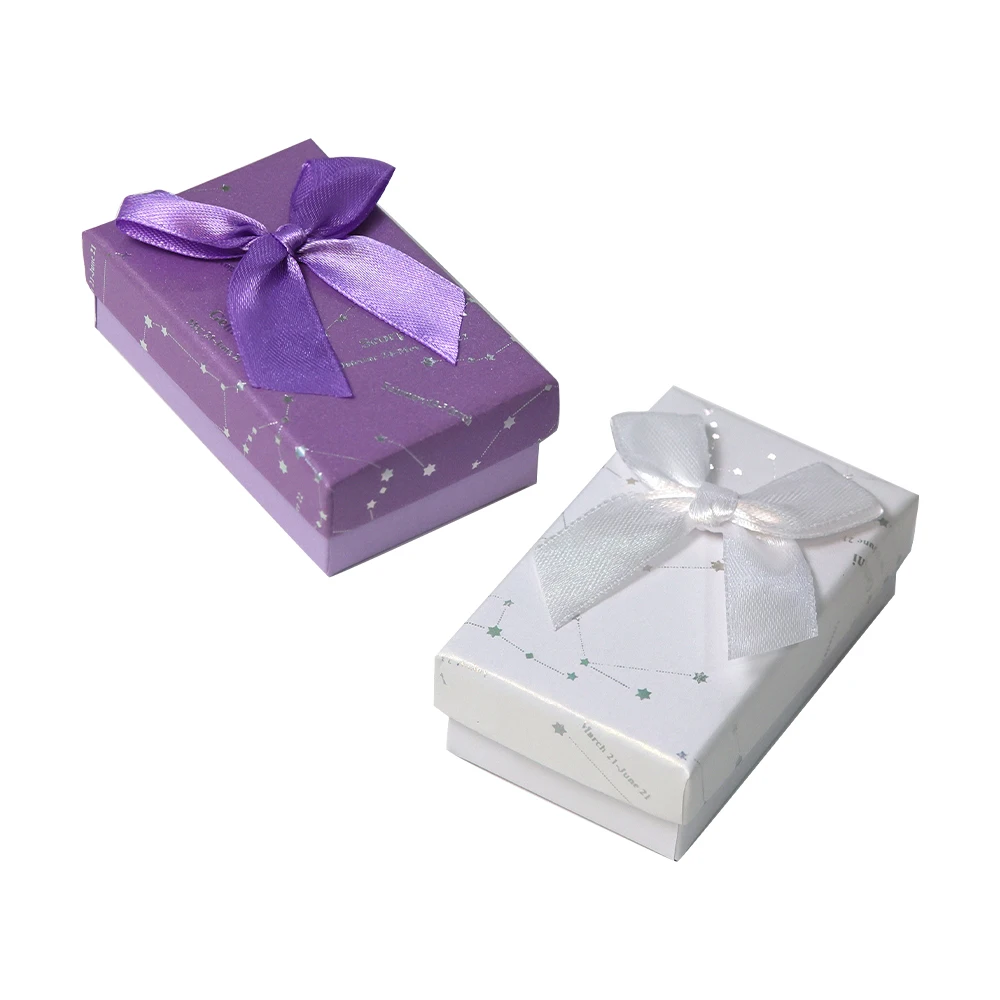 Wholesale Custom Printed Star Pattern Cardbox Foldable Postal Delivery Mixed Color Paper Box