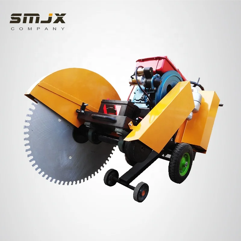 S-M 2023 Electric Road Cutter Hydraulic Concrete Cutting Machine Tools Saw Cutting Cement Cutter