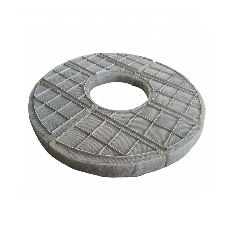 Manufacturers provide custom size round wire mesh demister