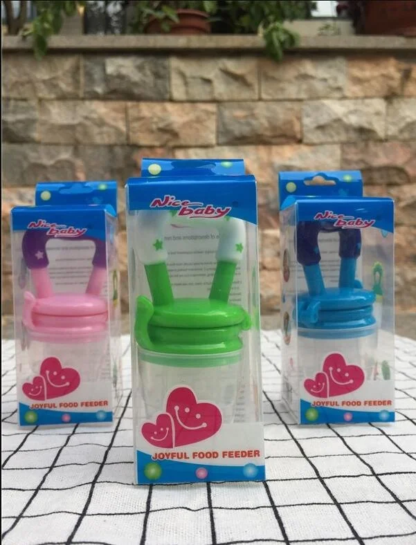 Baby nipple Fresh Food Nibbler Baby Pacifiers Feeder Kids Fruit feeding nipple Safe Supplies Nipple Teat Pacifier Bottles