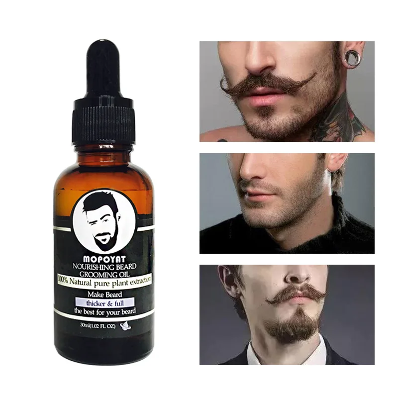Free Sample 100% Natural Pure Nutrients Regrowth Essential Men Beard Growth Essential Oil