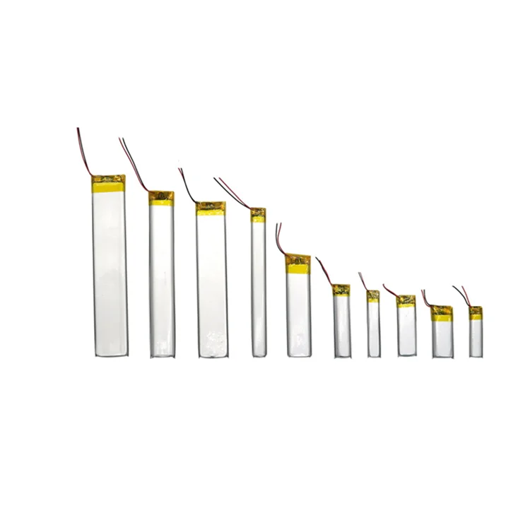 Smallest 3.7 V Lithium Polymer Battery 103450 1800 mAh 3.7V Rechargeable Lipo Batte ry for LED Light