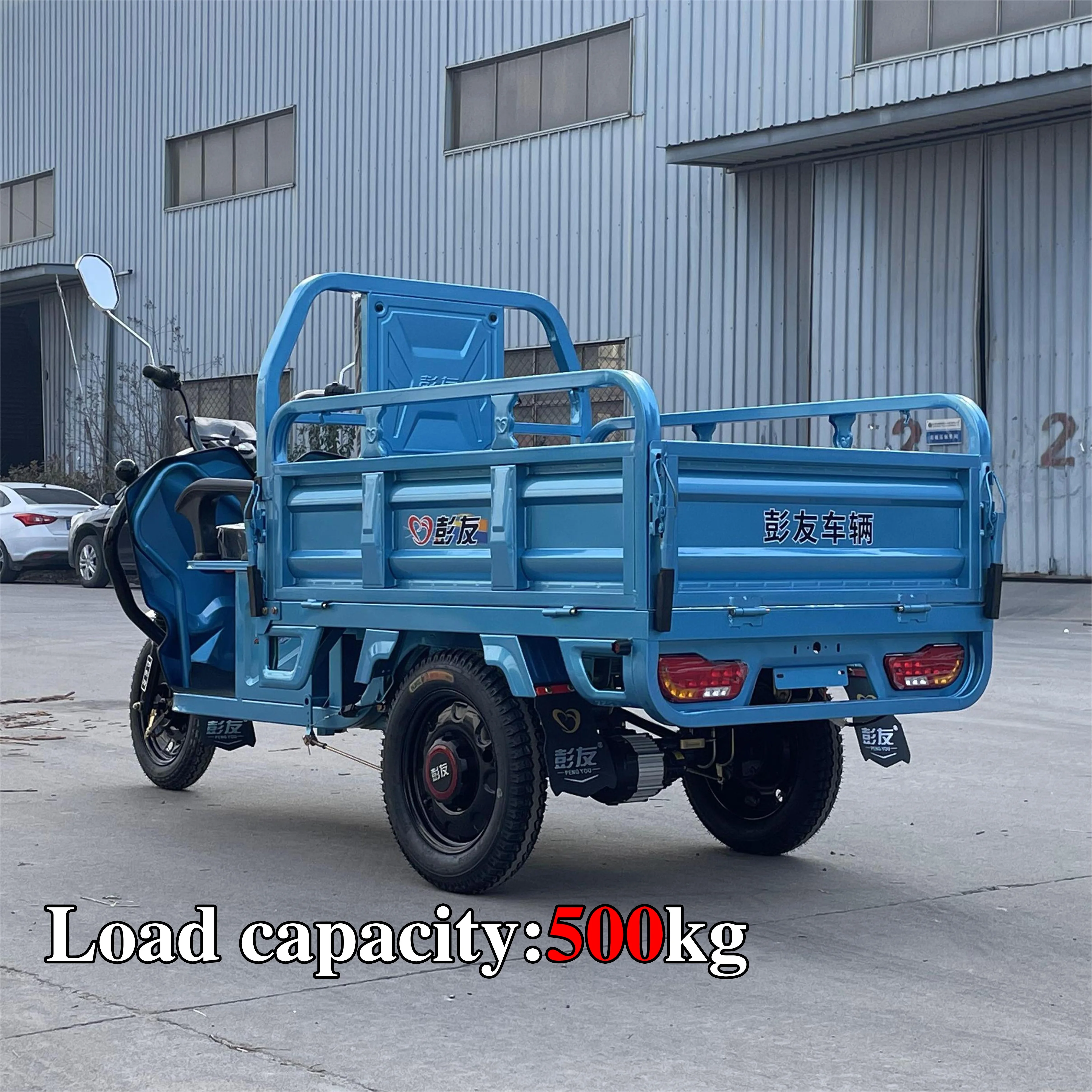 Lb130 Customer Service Point Electric Tricycle Fashion Excellent 300kg Loading Capacity For Cargo