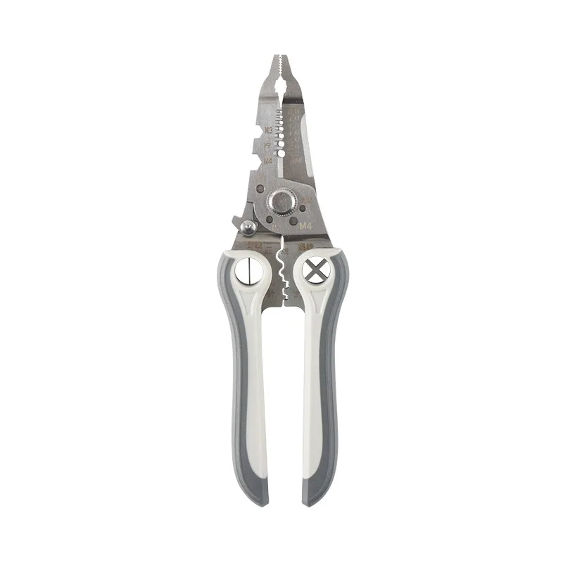 factory direct sale pliers Silver 21.5*5.5cm multi-functional wire stripper