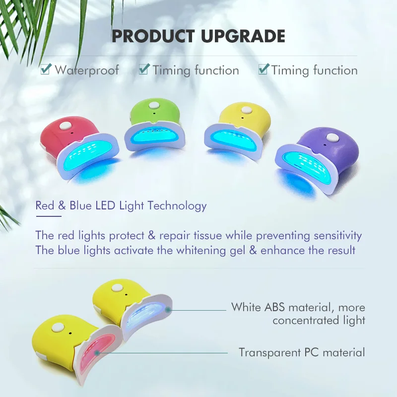 Dental Teeth Whitening Built-in 6 LED Accelerator Light Mini LED Teeth Whitening Lamp Teeth Bleaching Laser Machine