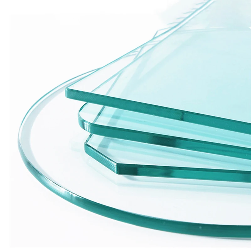 Custom anti static shower doors frameless clear laminated tempered glass panel retail price in dubai