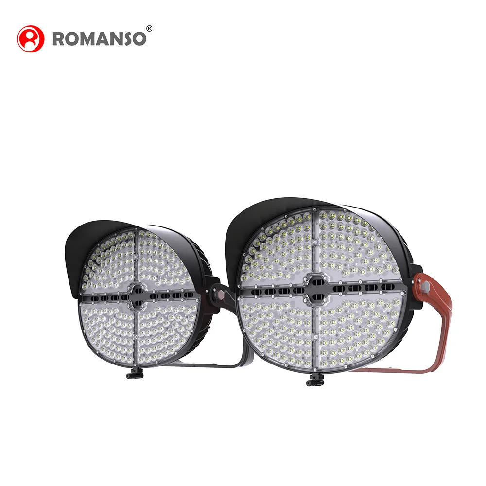 Romanso LED High Mast Light ETL DLC IP66 Waterproof Football Field Lighting 5 Years Warranty Sports Light LED