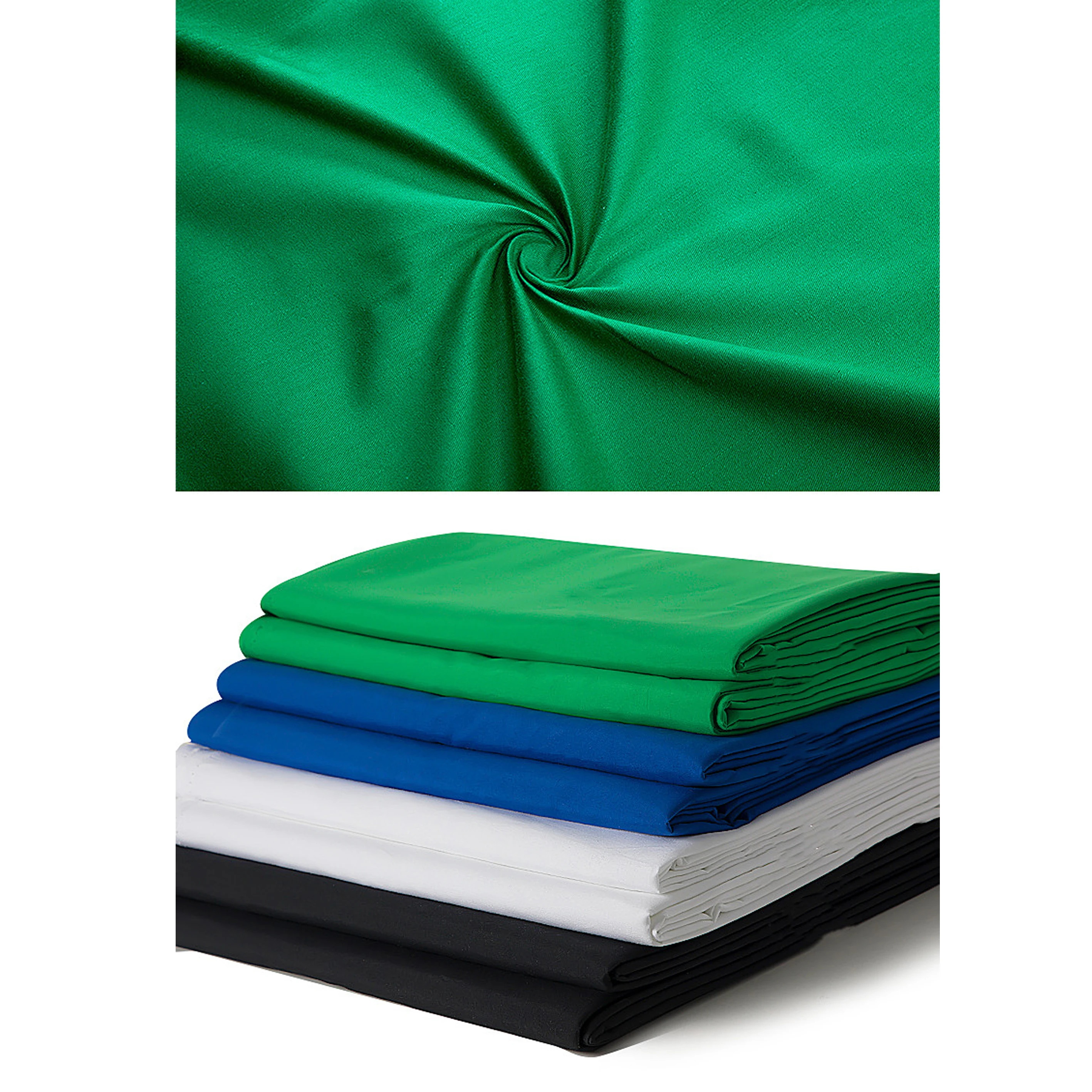 aino customized wholesale 6.5*9.8 Green Screen Background FabricBackground screen for photographic background