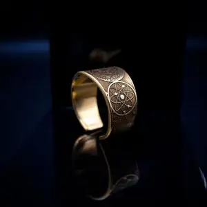 925 sterling silver Seal of the Seven Archangels Secret of Universe Ring solomon kabbalah amulet talisman
