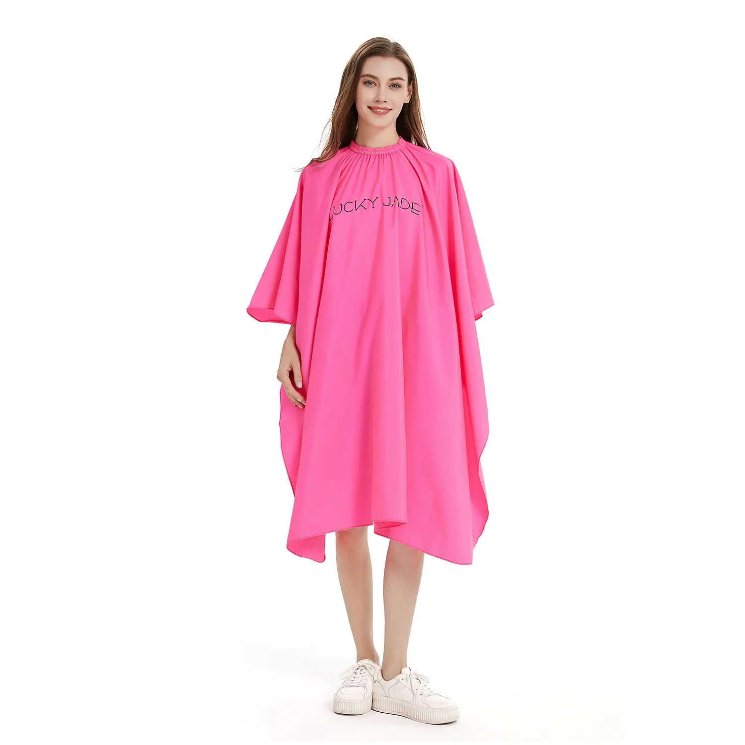 Hairdressing Designer Barber Cape Cheap Hair Cutting Salon Accessories Soft Light Weight Polyester Salon Cape Hairdressers Tools