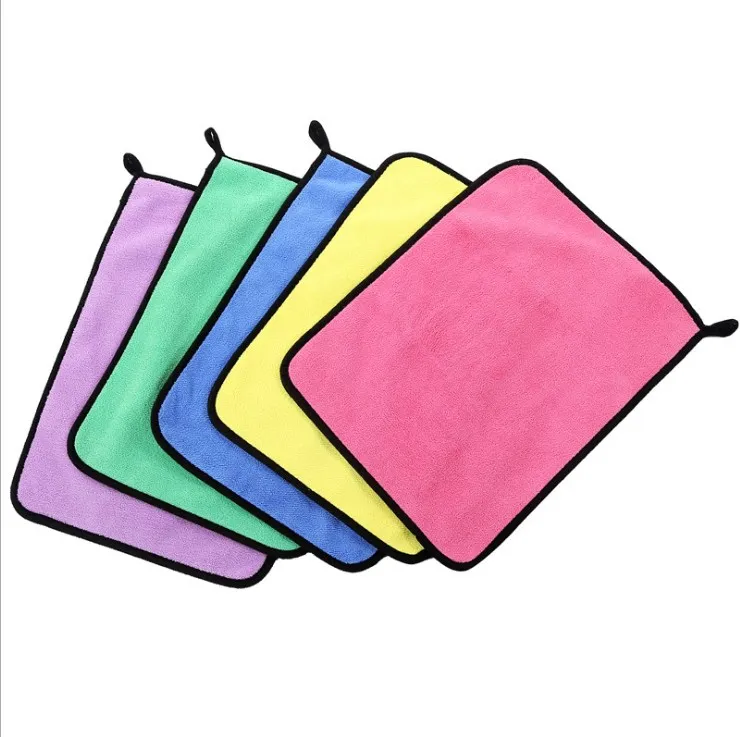 Thicken quick car wash towel car drying absorbent towel microfiber micro fiber cleaning cloth