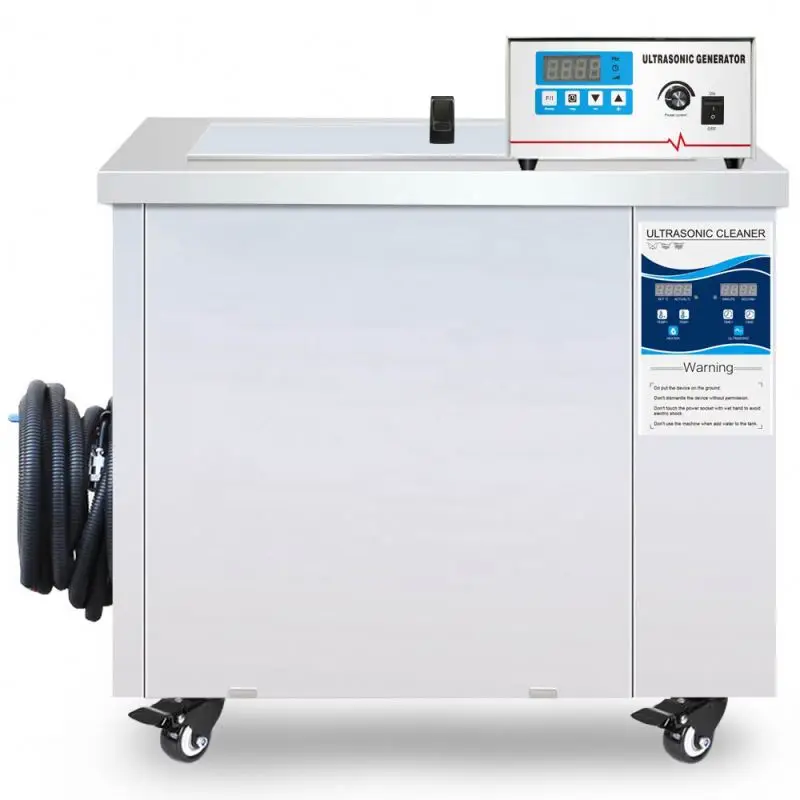 Customized Degreasing Single Soak Tank 28Khz ~120Khz Industrial Ultrasonic Cleaner Machine
