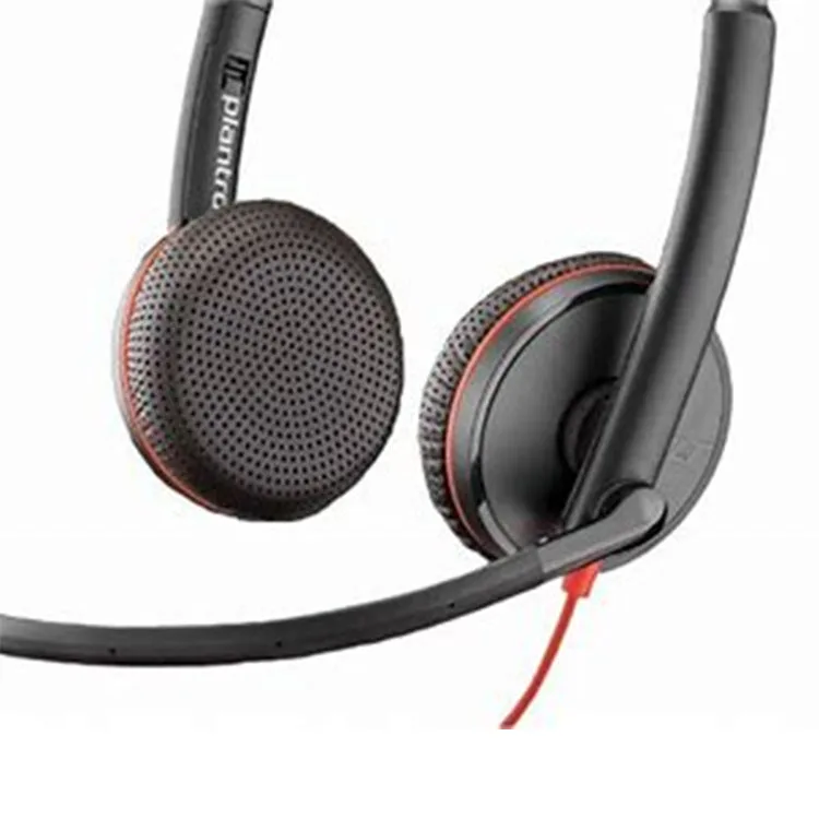Available BLACKWIRE 3225 Headset plantronics headset noise cancelling the headset