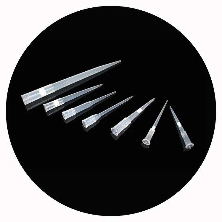 Широко используемый прозрачный медицинский инструмент мкл, мкл, взломанный наконечник пипетки