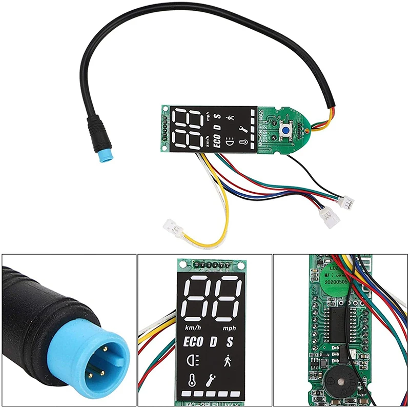 Original Dashboard for Nine-bot MAX G30 G30D KickScooter Electric Scooter Controller Dash Board Display Assembly Kit Parts
