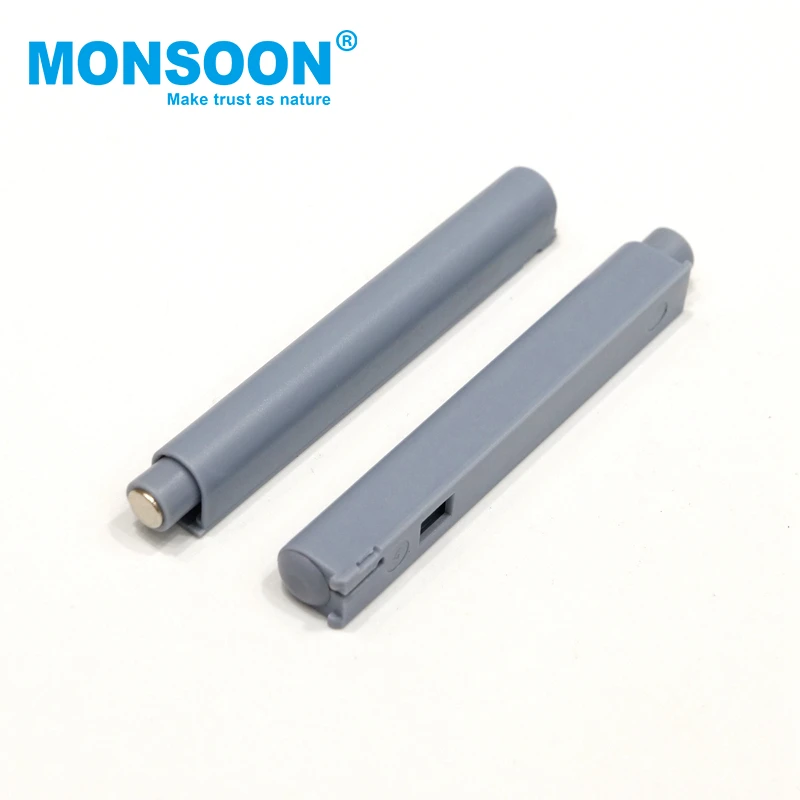 Kitchen Cabinet Door Rebound Soft Close Push Open Buffer Door Magnetic Push to Open Touch Catch