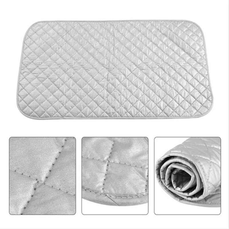 Portable Table Top Ironing Mat Laundry Pad Travel Clothes Protector Board Press Heat Blanket Iron Cover Clothes Protector