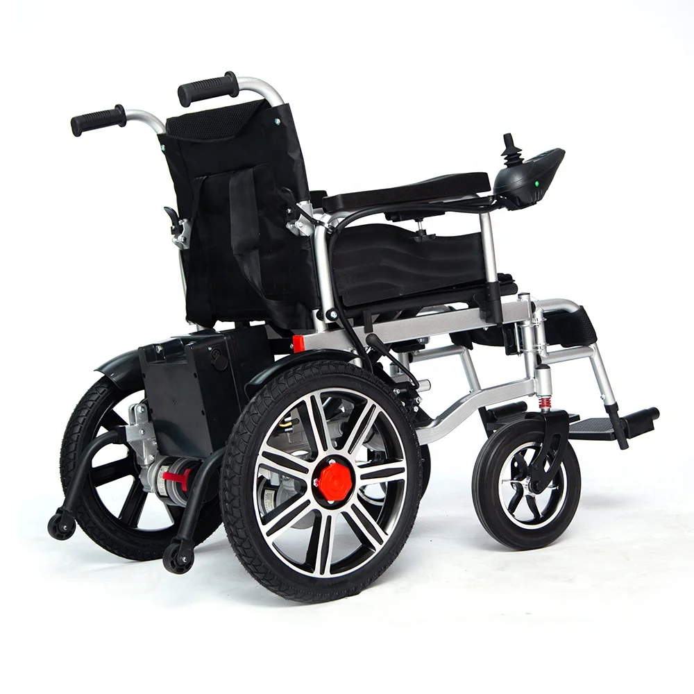2022 Amazon Best selling Remote controlled wheelchair handcycle for the disabled Foldable electric wheelchair