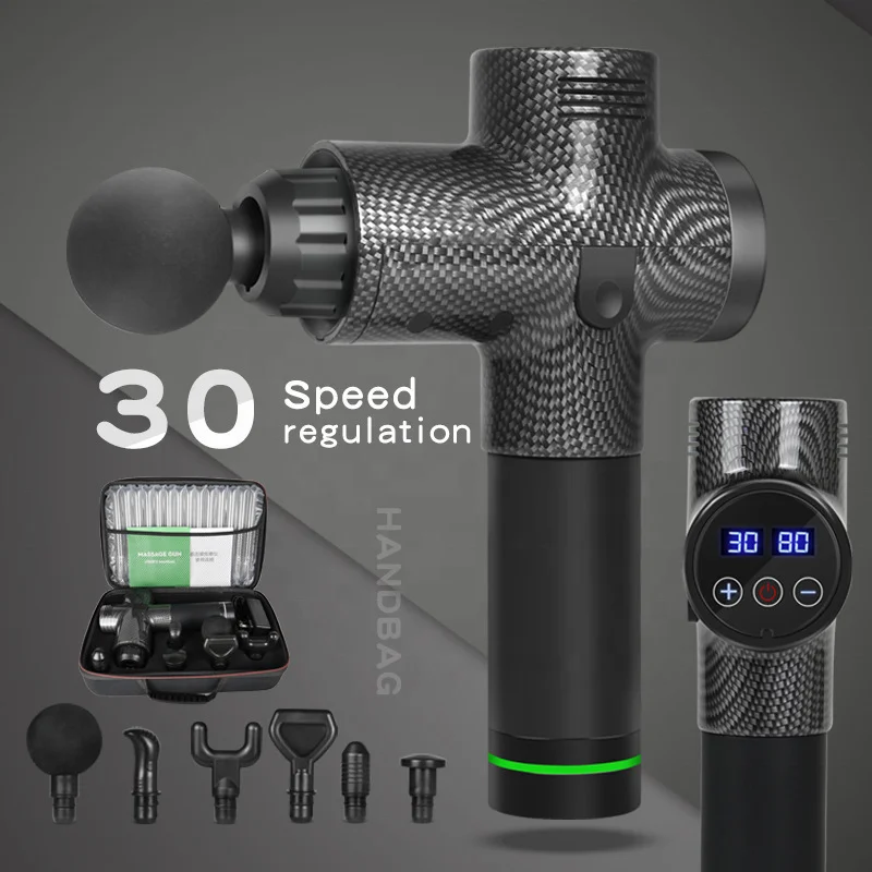 2022 OEM dropshipping hand held deep tissue fascia percussion muscle massager portable pocket vibration massage gun